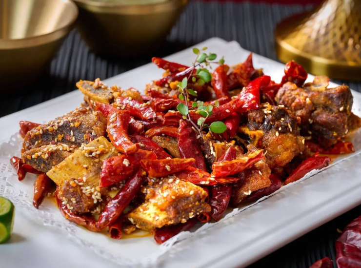 Huo Xia Le — pepper-sauce fish